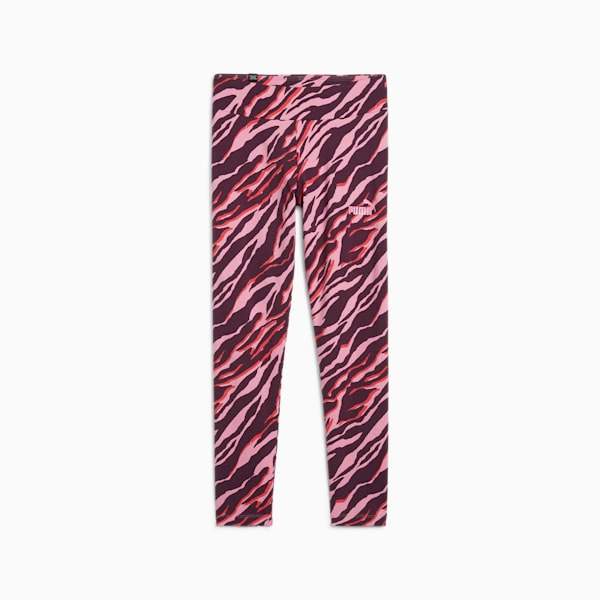 PUMA ESS+ ANIMAL Leggings voor grote kinderen: wild en vrolijk de dag door