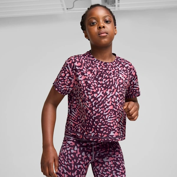 PUMA Trein Fan Favoriet: Kort Shirt voor Stoere Kids! Lekker Spelen, Coole Look.